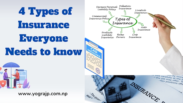 4 Types of Insurance Everyone Needs to know