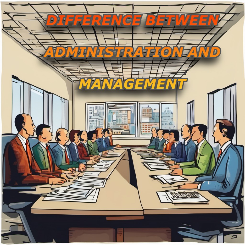 Difference Between Administration and Management